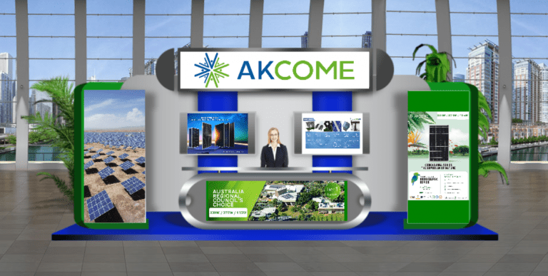 Akcome virtual booth