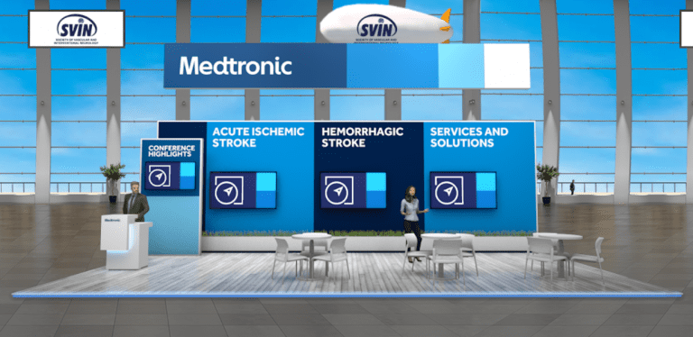 Medtronic virtual booth