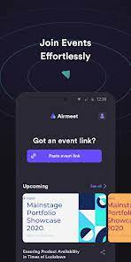 Airmeet mobile app