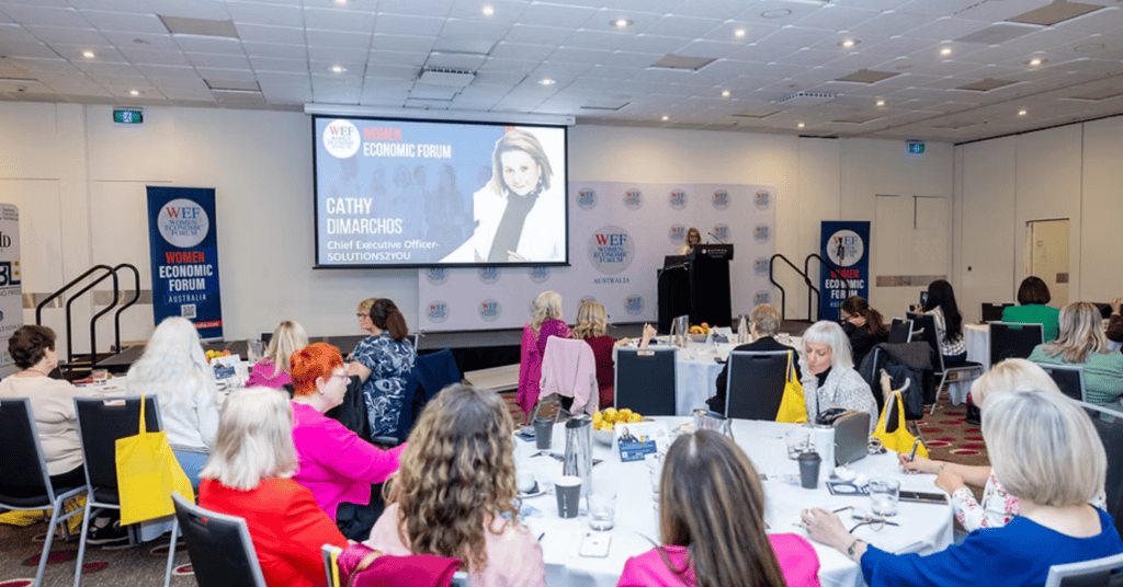 A session being conducted at the Women Economic Forum