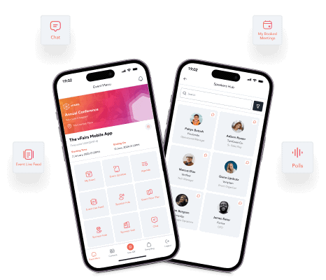 Lead capture event mobile app by vFairs