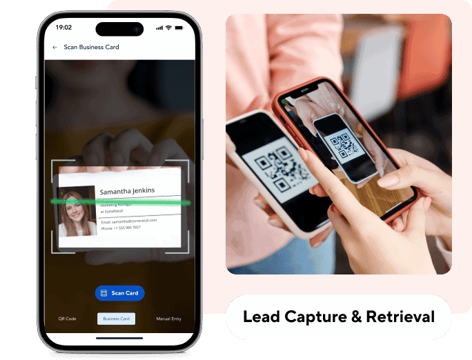 vFairs lead capture app